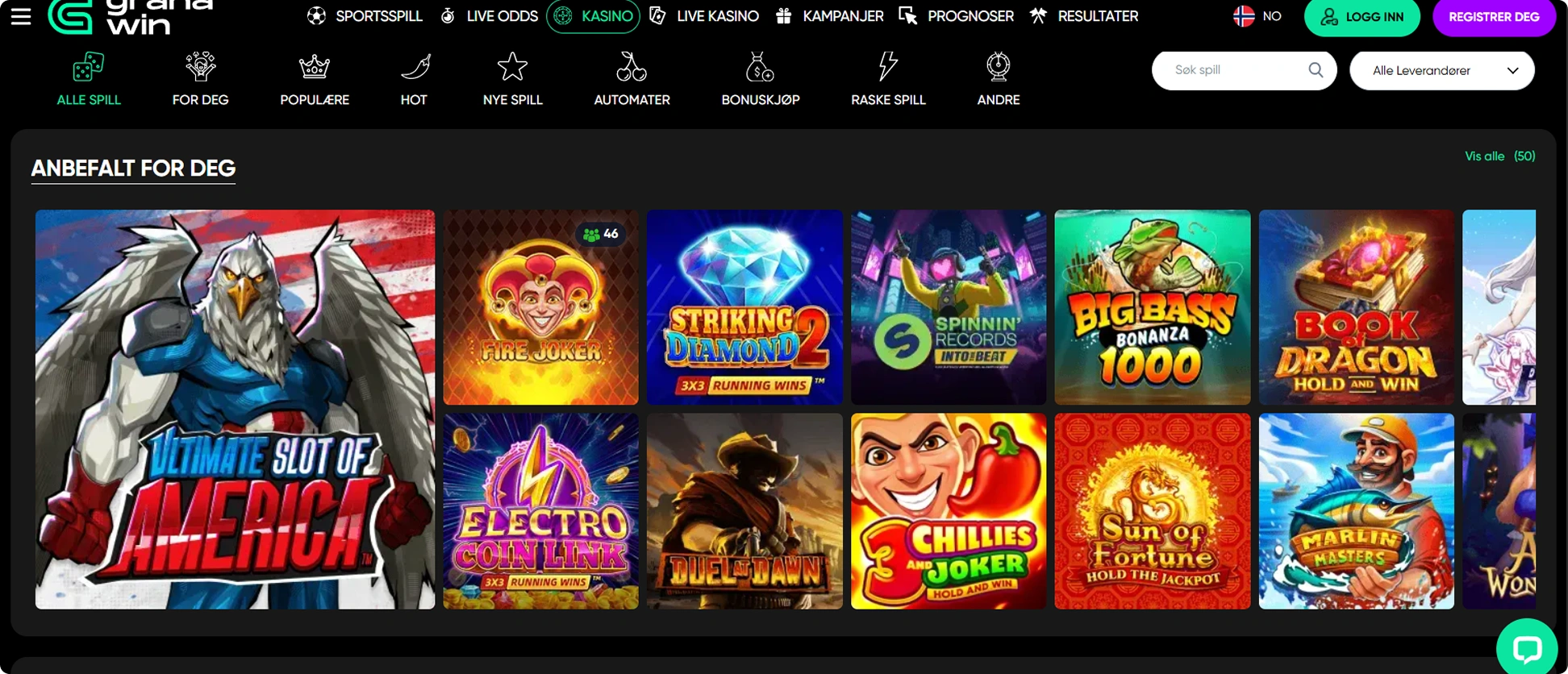 Granawin på nett Granawin på nett